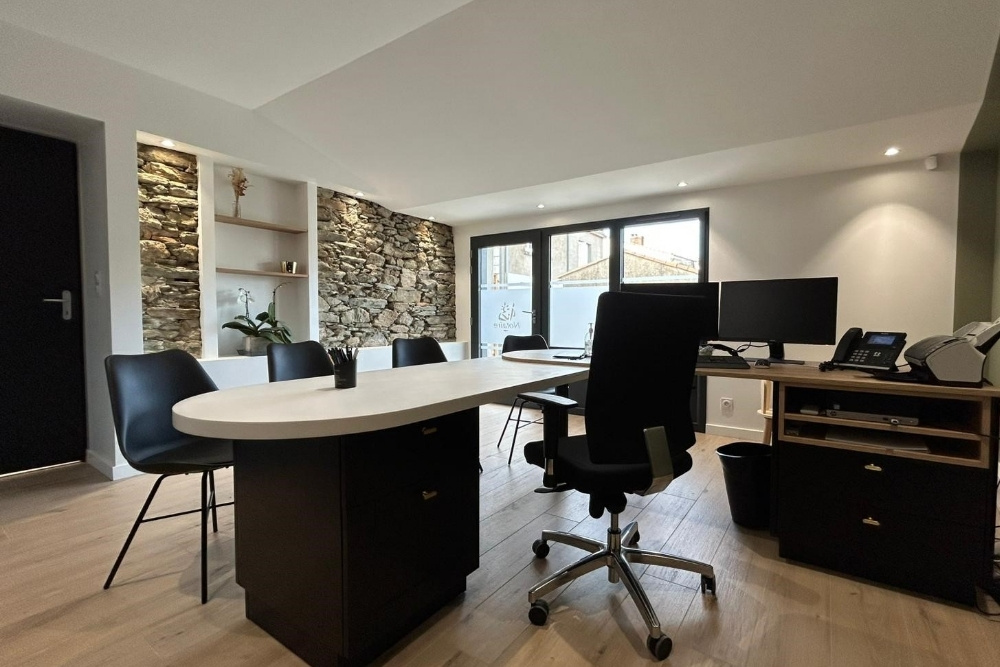Design sans titre(50) projet entree avec claustra sur mesure realisation hestia agencement