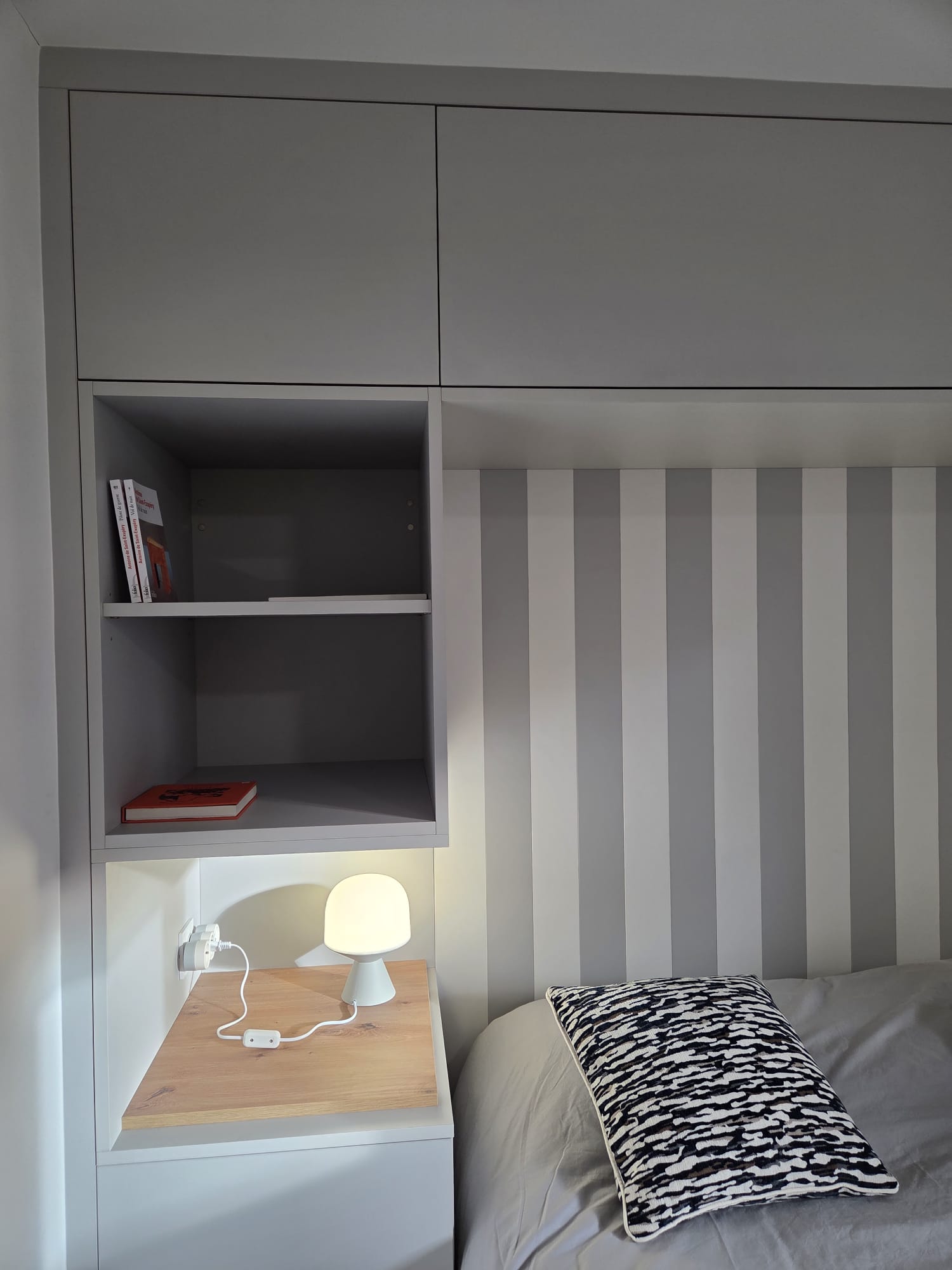 Agencement chambre d'amis. Dressing