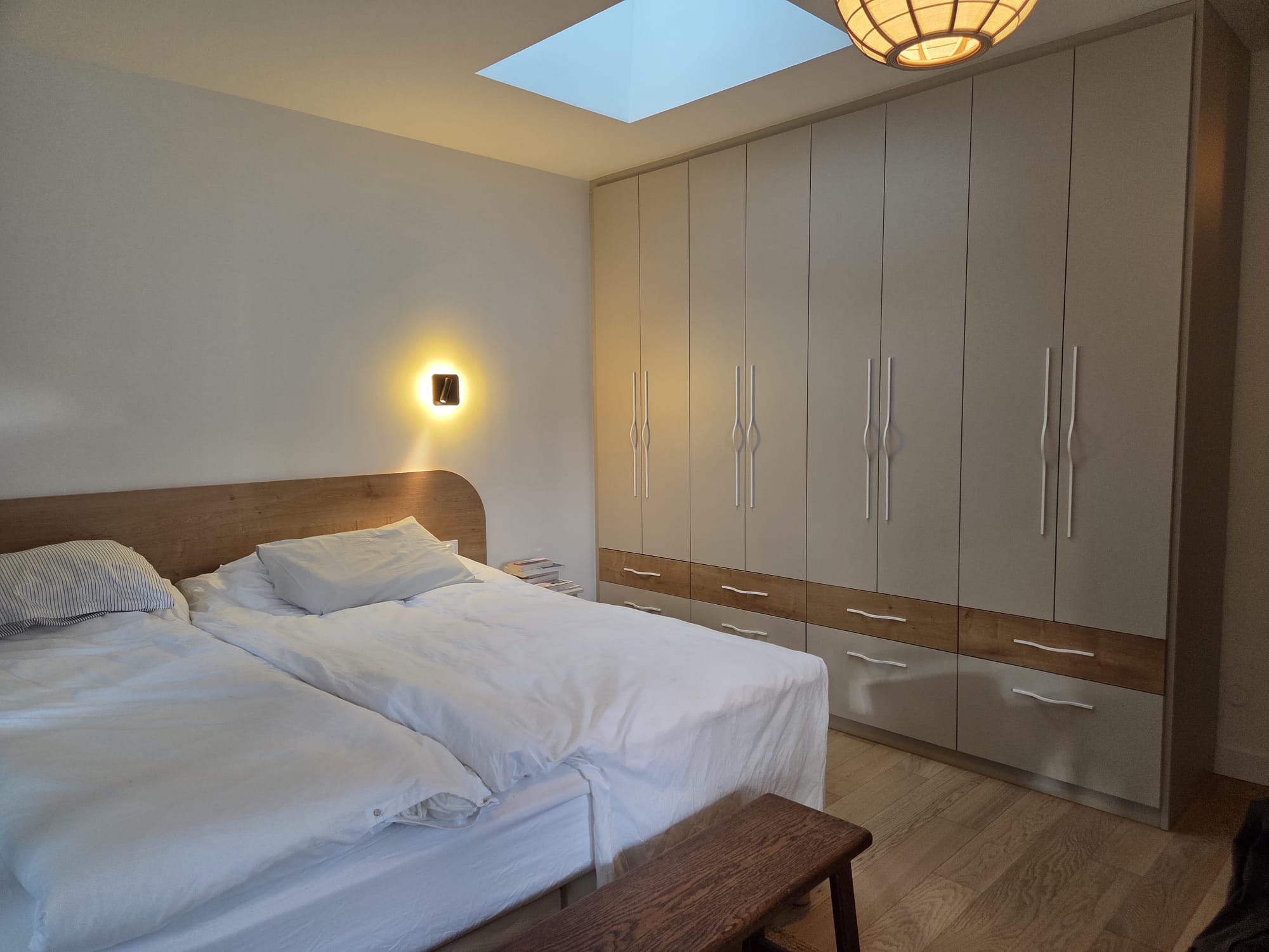 Agencement chambre suite parentale. Dressing